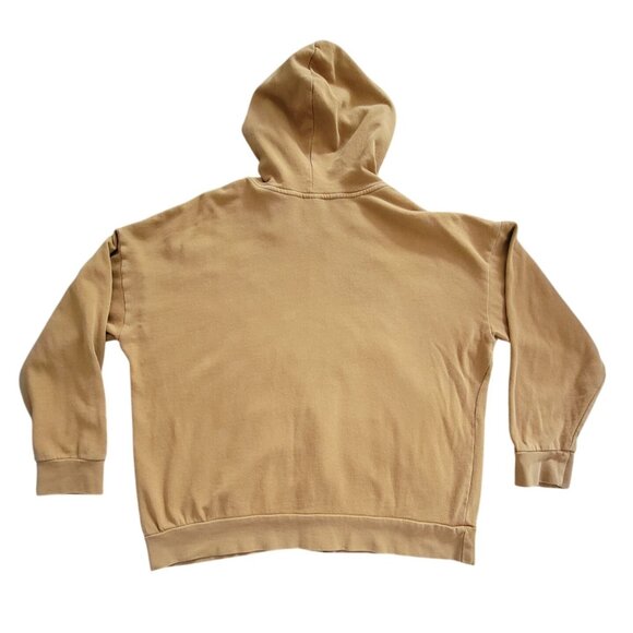 Harry Potter Wizarding World x BoxLunch Exclusive Hufflepuff Zip Tan Hoodie Sz L - Picture 2 of 7